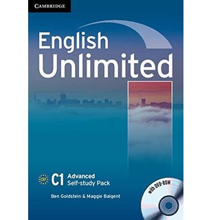English Unlimited Advanced, Self-study Pack (Workbook with DVD-ROM)