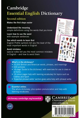 Cambridge Essential English Dictionary