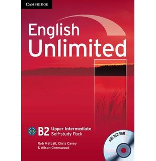 English Unlimited Upper Intermediate, Self-study Pack (Workbook with DVD-ROM)