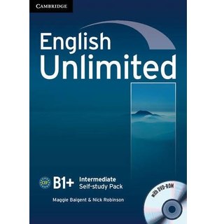 English Unlimited Intermediate, Self-study Pack (Workbook with DVD-ROM)