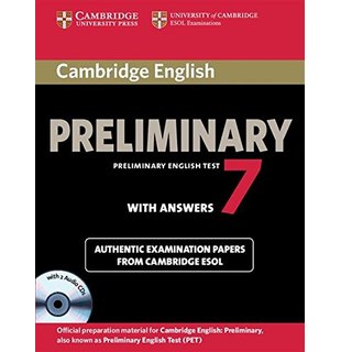 Cambridge English Preliminary 7, Student's Book Pack (Student's Book with Answers and Audio CDs (2))