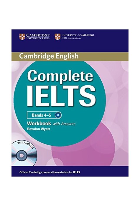 Complete IELTS Bands 4-5, Workbook with Answers with Audio CD