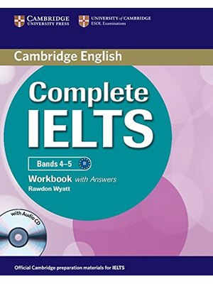 Complete IELTS Bands 4-5, Workbook with Answers with Audio CD