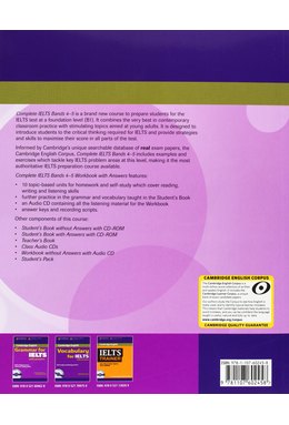 Complete IELTS Bands 4-5, Workbook with Answers with Audio CD