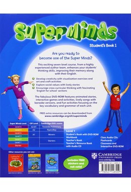 Super Minds Level 1, Student's Book with DVD-ROM