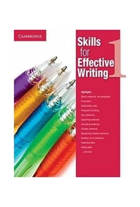 Skills for Effective Writing Level 1, Student's Book Skills for Effective Writing Level 1, Student's Book