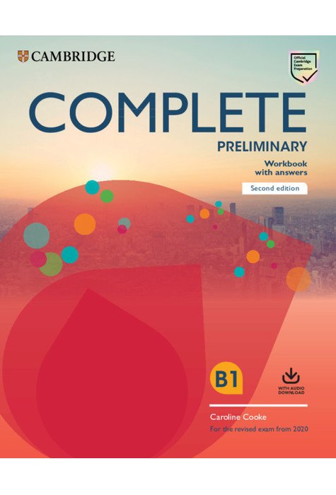 Complete Preliminary, Workbook with Answers with audio download