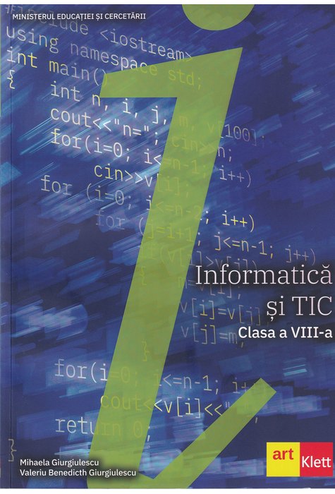 Informatică și TIC clasa a VIII-a.