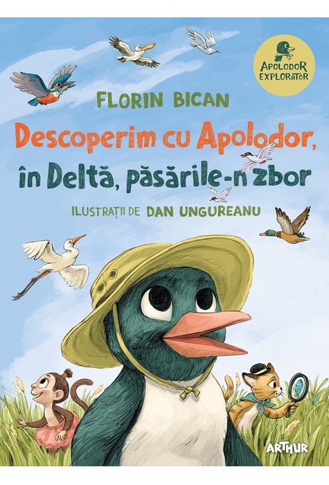 Descoperim cu Apolodor, în Deltă, păsările-n zbor