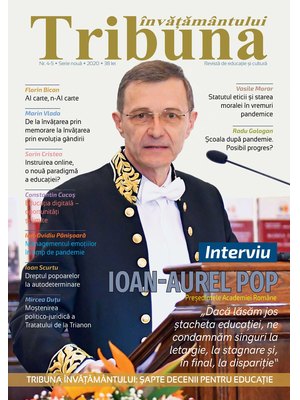 Tribuna Învățământului. Revista de educație și cultură Nr. 4-5