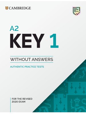 A2 Key 1 for the Revised 2020, Exam Student's Book without Answers