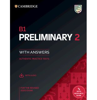 B1 Preliminary 2, Student's Book with Answers with Audio with Resource Bank