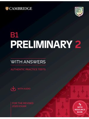 B1 Preliminary 2, Student's Book with Answers with Audio with Resource Bank