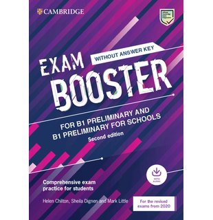 Exam Booster for B1 Preliminary and B1 Preliminary for Schools without Answer Key with Audio for the Revised 2020 Exams