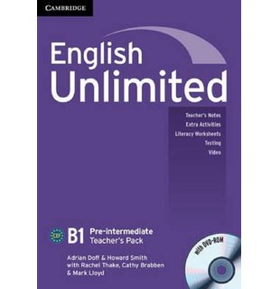 English Unlimited Pre-intermediate, Teacher's Pack (Teacher's Book with DVD-ROM)