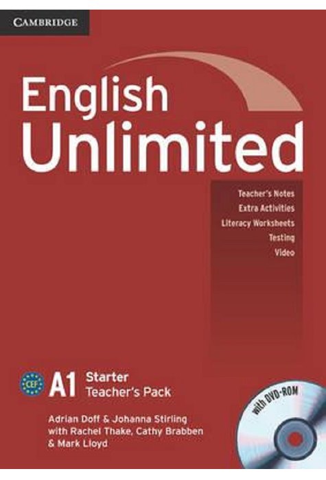 English Unlimited Starter, Teacher's Pack (Teacher's Book with DVD-ROM)