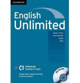 English Unlimited Advanced, Teacher's Pack (Teacher's Book with DVD-ROM)