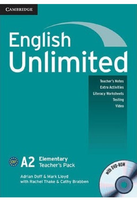 English Unlimited Elementary, Teacher's Pack (Teacher's Book with DVD-ROM)