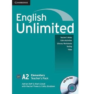 English Unlimited Elementary, Teacher's Pack (Teacher's Book with DVD-ROM)