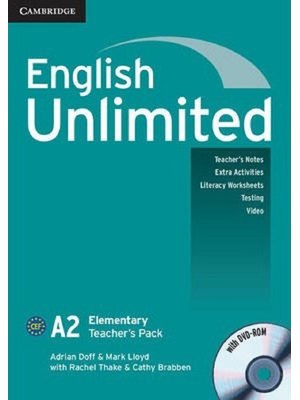 English Unlimited Elementary, Teacher's Pack (Teacher's Book with DVD-ROM)