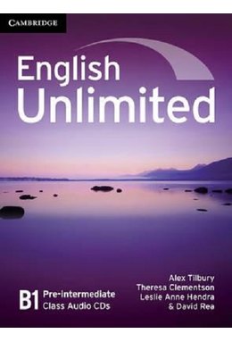 English Unlimited Pre-intermediate, Class Audio CDs (3)