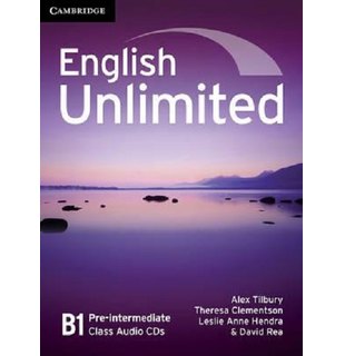 English Unlimited Pre-intermediate, Class Audio CDs (3)