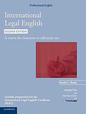 International Legal English, Teacher's Book