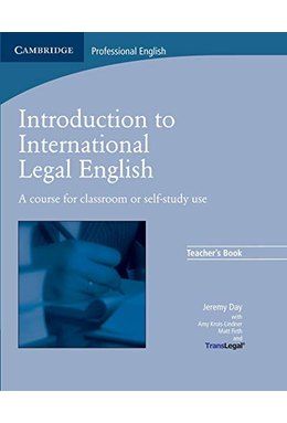 Introduction to International Legal English, Teacher's Book