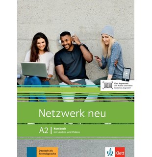 Netzwerk neu A2, Kursbuch mit Audios und Videos