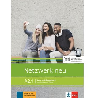 Netzwerk neu A2.1, Kurs- und Übungsbuch mit Audios und Videos