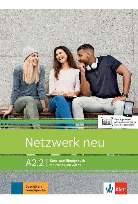 Netzwerk neu A2.2, Kurs- und Übungsbuch mit Audios und Videos