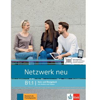 Netzwerk neu B1.1, Kurs- und Übungsbuch mit Audios und Videos