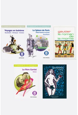 Pachet bibliotecă Literatură în limba Franceză - (10 cărți)