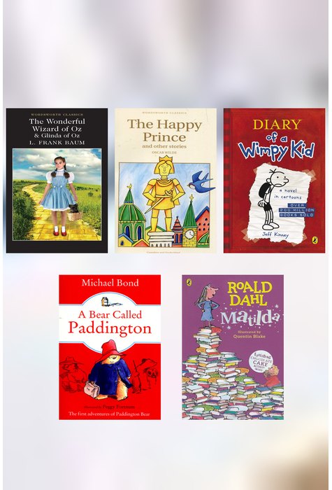 Pachet minibibliotecă - Literatură în limba Engleză - junior - (5 cărți) Pachet minibibliotecă - Literatură în limba Engleză - junior - (5 cărți)