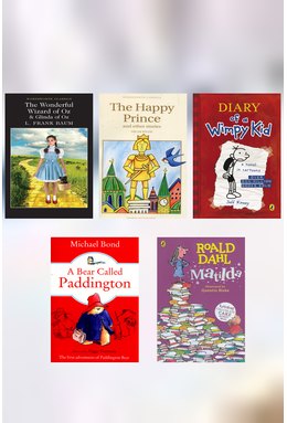 Pachet minibibliotecă - Literatură în limba Engleză - junior - (5 cărți)