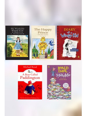 Pachet minibibliotecă - Literatură în limba Engleză - junior - (5 cărți) Pachet minibibliotecă - Literatură în limba Engleză - junior - (5 cărți)
