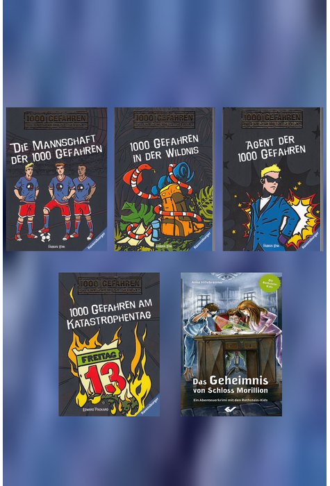 Pachet minibibliotecă Literatură în limba Germană, pentru copii - (5 cărți) Pachet minibibliotecă Literatură în limba Germană, pentru copii - (5 cărți)