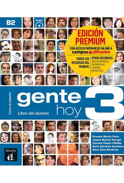 Gente hoy 3, Libro del alumno + CD – Edición premium