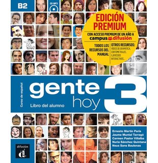 Gente hoy 3, Libro del alumno + CD – Edición premium