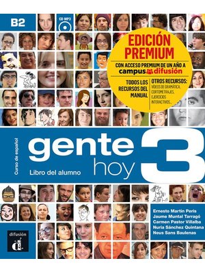 Gente hoy 3, Libro del alumno + CD – Edición premium