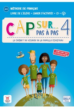 Cap sur… pas à pas 4, Livre de l’élève + Cahier d’activités + CD + MP3