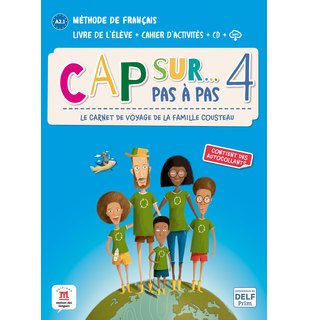 Cap sur… pas à pas 4, Livre de l’élève + Cahier d’activités + CD + MP3