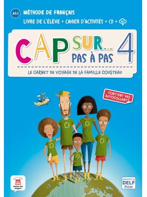 Cap sur… pas à pas 4, Livre de l’élève + Cahier d’activités + CD + MP3