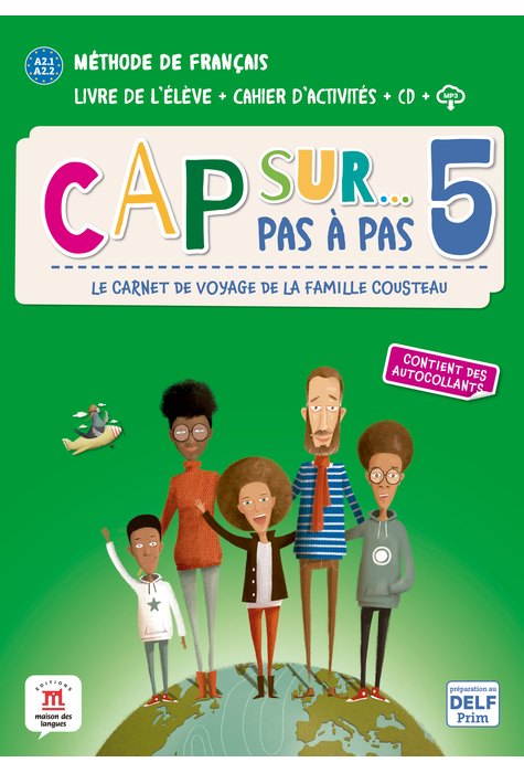 Cap sur… pas à pas 5, Livre de l’élève + Cahier d’activités + CD + MP3