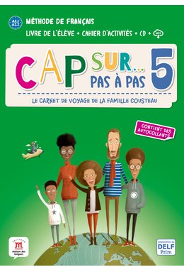 Cap sur… pas à pas 5, Livre de l’élève + Cahier d’activités + CD + MP3