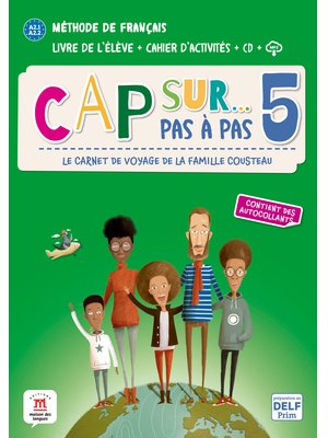 Cap sur… pas à pas 5, Livre de l’élève + Cahier d’activités + CD + MP3