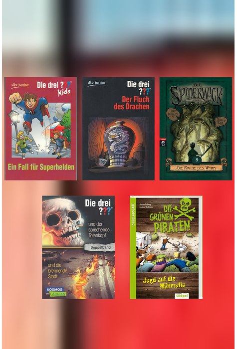 Pachet minibibliotecă Literatură în limba Germană, aventură - (5 cărți) Pachet minibibliotecă Literatură în limba Germană, aventură - (5 cărți)