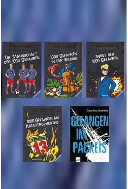 Pachet minibibliotecă Literatură în limba Germană, pentru copii - (5 cărți)