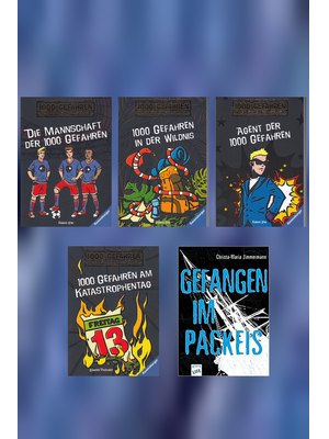 Pachet minibibliotecă Literatură în limba Germană, pentru copii - (5 cărți)