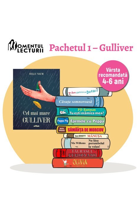 Momentul Lecturii. Pachetul 1 - Gulliver Momentul Lecturii. Pachetul 1 - Gulliver